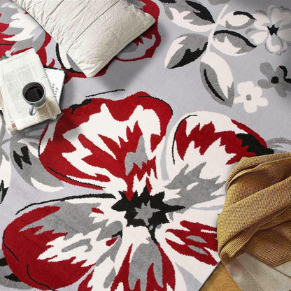 Tapis moderne à motif floral de la galerie World Rug Gallery