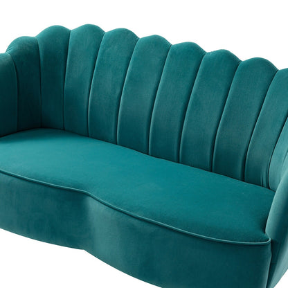 Causeuse Xabier 52'' avec dossier en forme de fleur