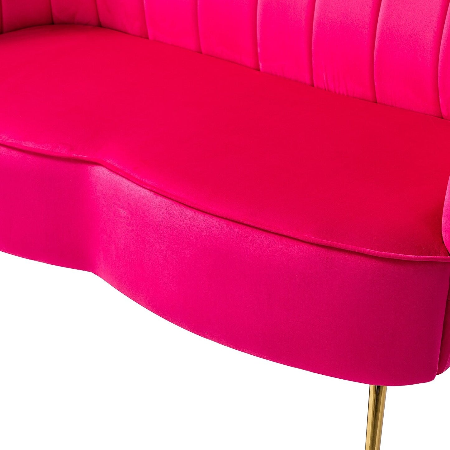 Causeuse Xabier 52'' avec dossier en forme de fleur