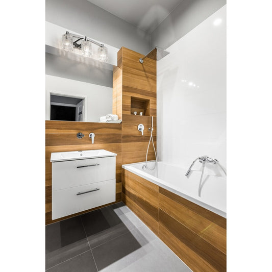 Luminaire de salle de bain large Z-Lite Aubrey à 3 lampes de 23 pouces