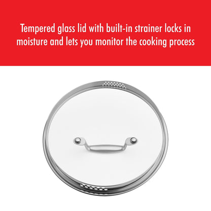 Cocotte hollandaise antiadhésive en acier inoxydable et céramique ZWILLING Clad CFX 6 pintes