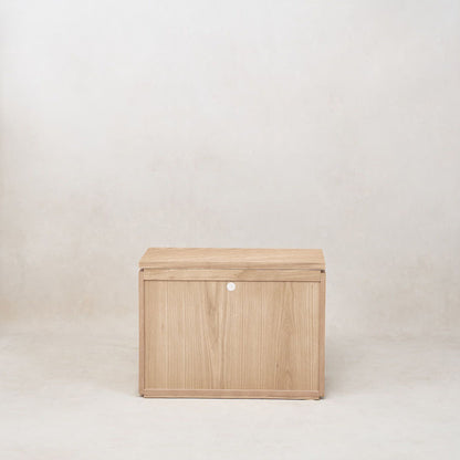 Table de chevet Sofita en bois - Chêne blanc