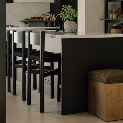 Tabouret de bar Nonna - Noir