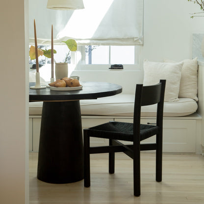 Chaise de salle à manger Nonna - Noir