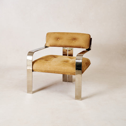 Chaise n°1 - Nubuck Camel