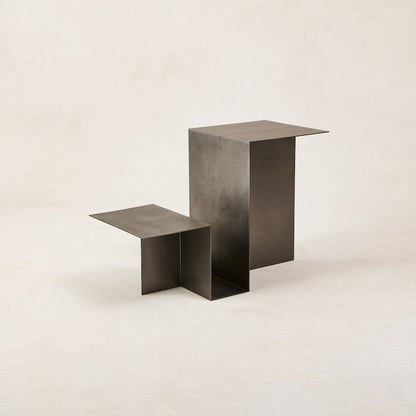 Table d'appoint Valley - Acier inoxydable