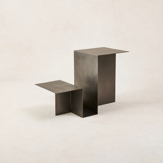 Table d'appoint Valley - Acier inoxydable