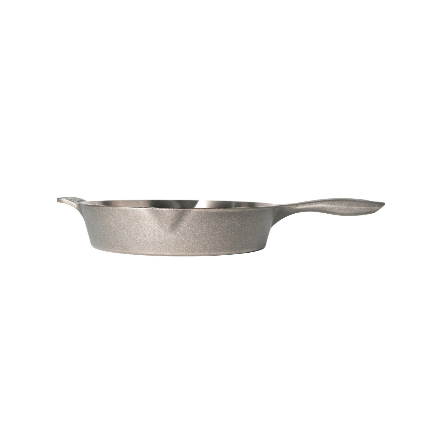 Poêle à frire en fonte polie miroir iLiving Seasoned Modern Heirloom 12 po (2,7/3,7 L)