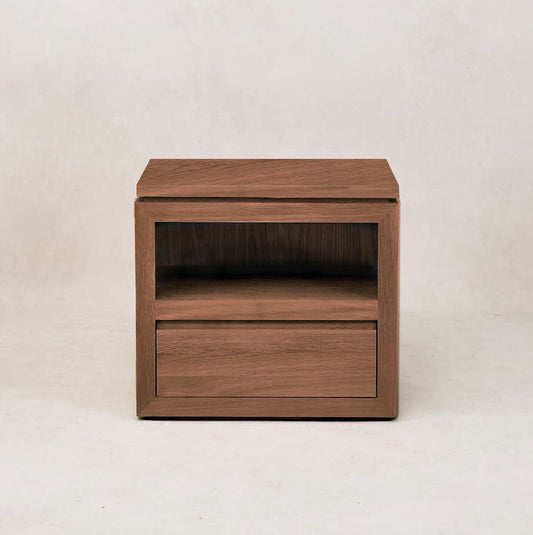 Table de chevet en bois Sofita - Moka