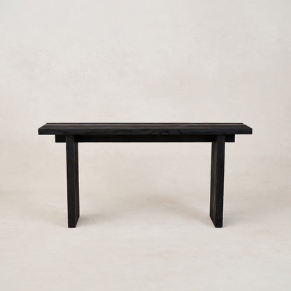 Console d'entrée Shou Sugi Ban
