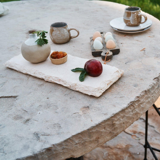 Plateau à fromages en marbre Sofita