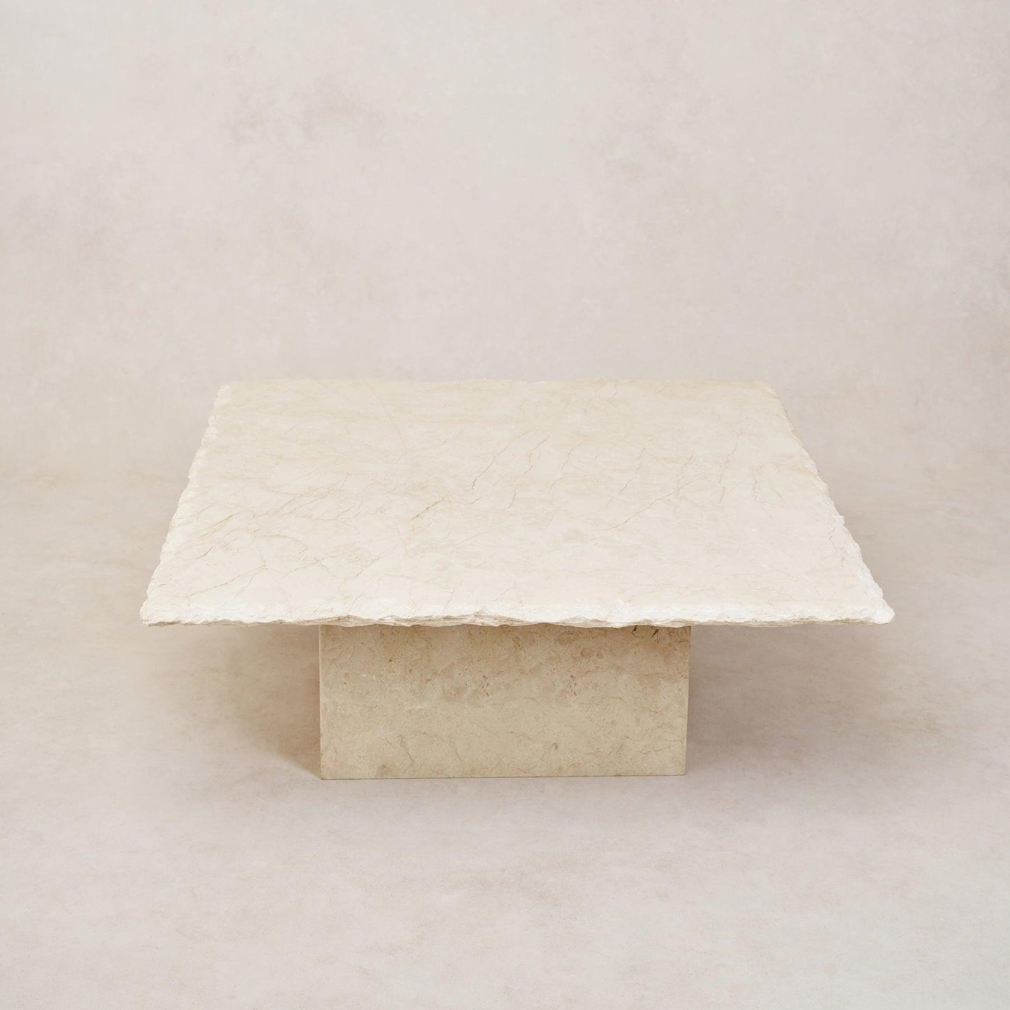 Table basse carrée en marbre Sofita