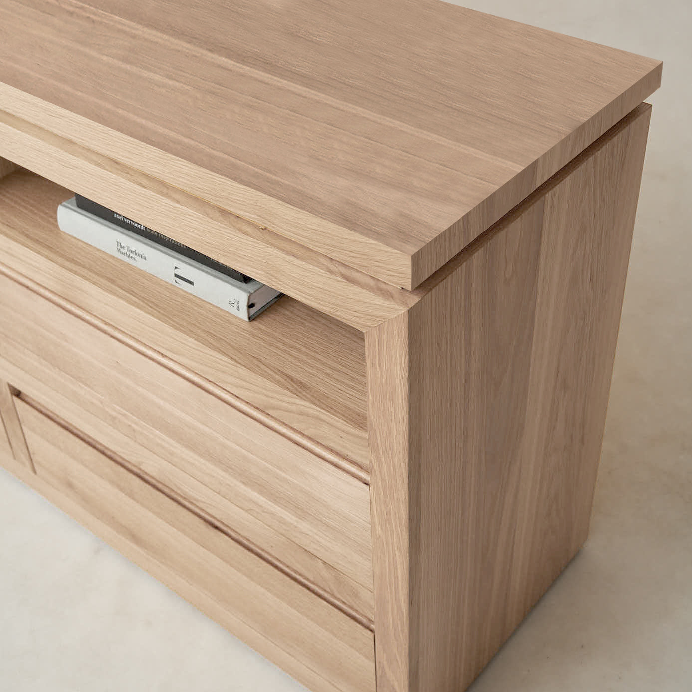Commode Sofita en bois - Chêne blanc