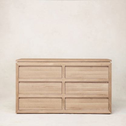 Commode Sofita en bois - Chêne blanc