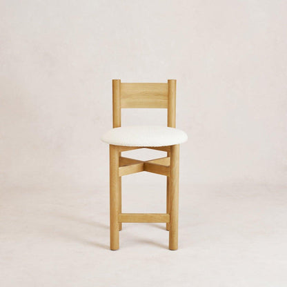 Tabouret de bar Teddy - Chêne chaud