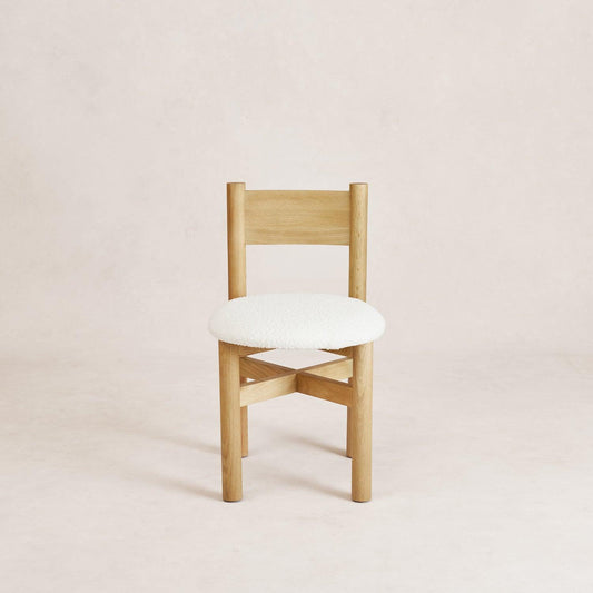 Chaise de salle à manger Teddy - Chêne chaud