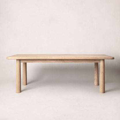 Topa Table de salle à manger rectangulaire Topa - Naturel